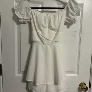 Elegant White Romper